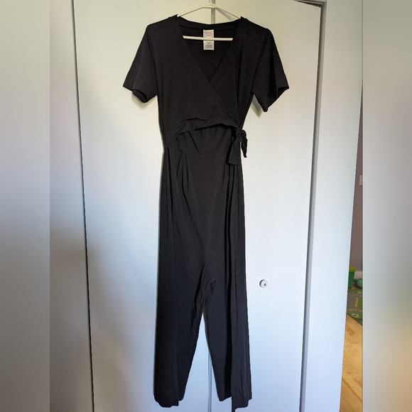 Boob Design Amelia Maternity and Nursing Jumpsuit | Black, Size M - Picture 2 of 6